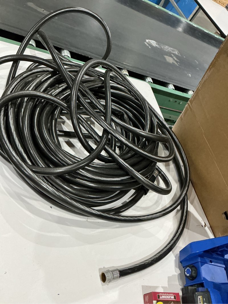 Condition photo showing Good Condition for neverkink teknor apex 5/8-in x 100-ft heavy -duty kink free vinyl gray coiled hose