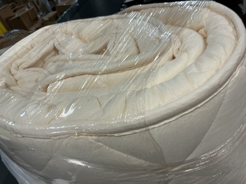 Condition photo showing Good Condition for aircliff japanese floor mattress, roll up tatami mat, sleeping pad, shikibuton, high density foam floor bed futon mattress for sleeping, dormitory, guest bed, designed in japan(twin) white twin (80"l x 39"w x 2.5"th)