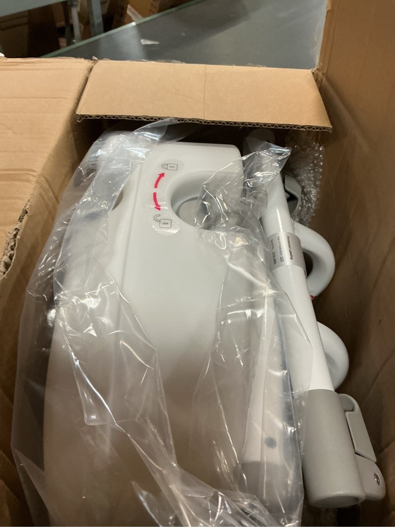 Condition photo showing Good Condition for Raised Toilet Seat with Handles for Elderly - Toilet Seat Risers for Seniors with Adjustable Padded Arms - Elevated Toilet Safety Seat for Standard or Elongated Commode