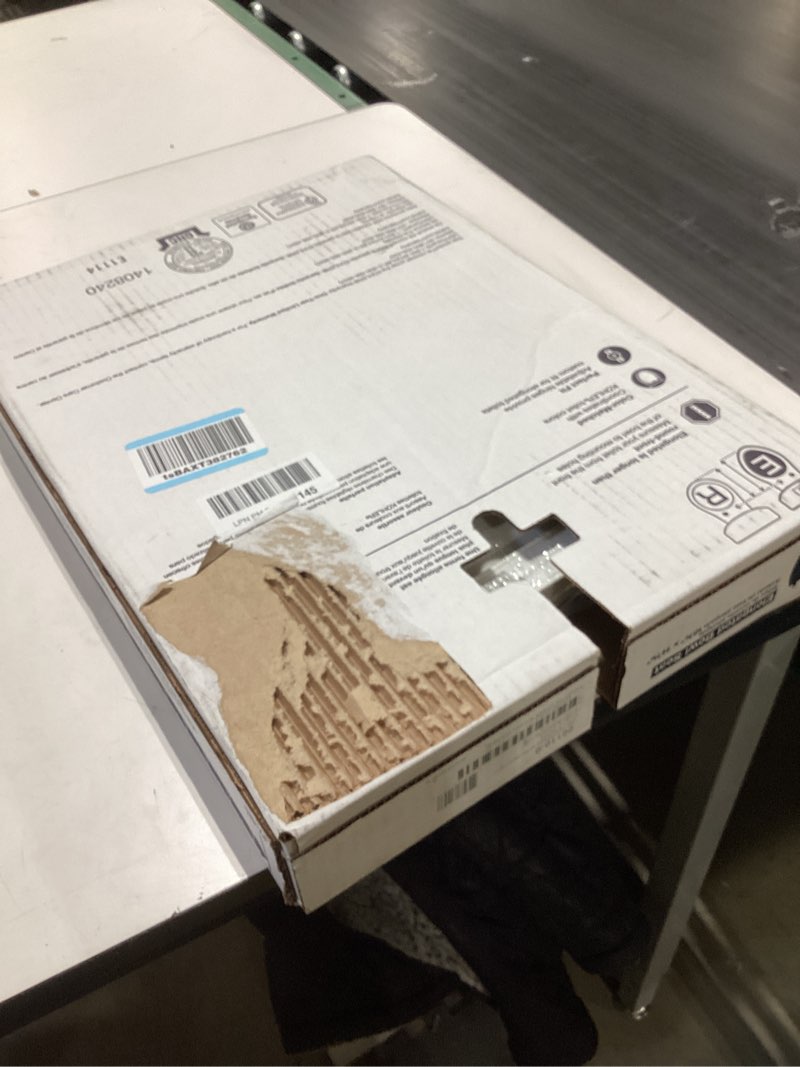 Condition photo showing New/Like New for KOHLER 20110-0 Brevia, Slow Close Toilet Seat, Elongated Toilet Seat, Grip-Tight Bumpers Quick-Attach Hardware, White White Elongated Quiet-Close