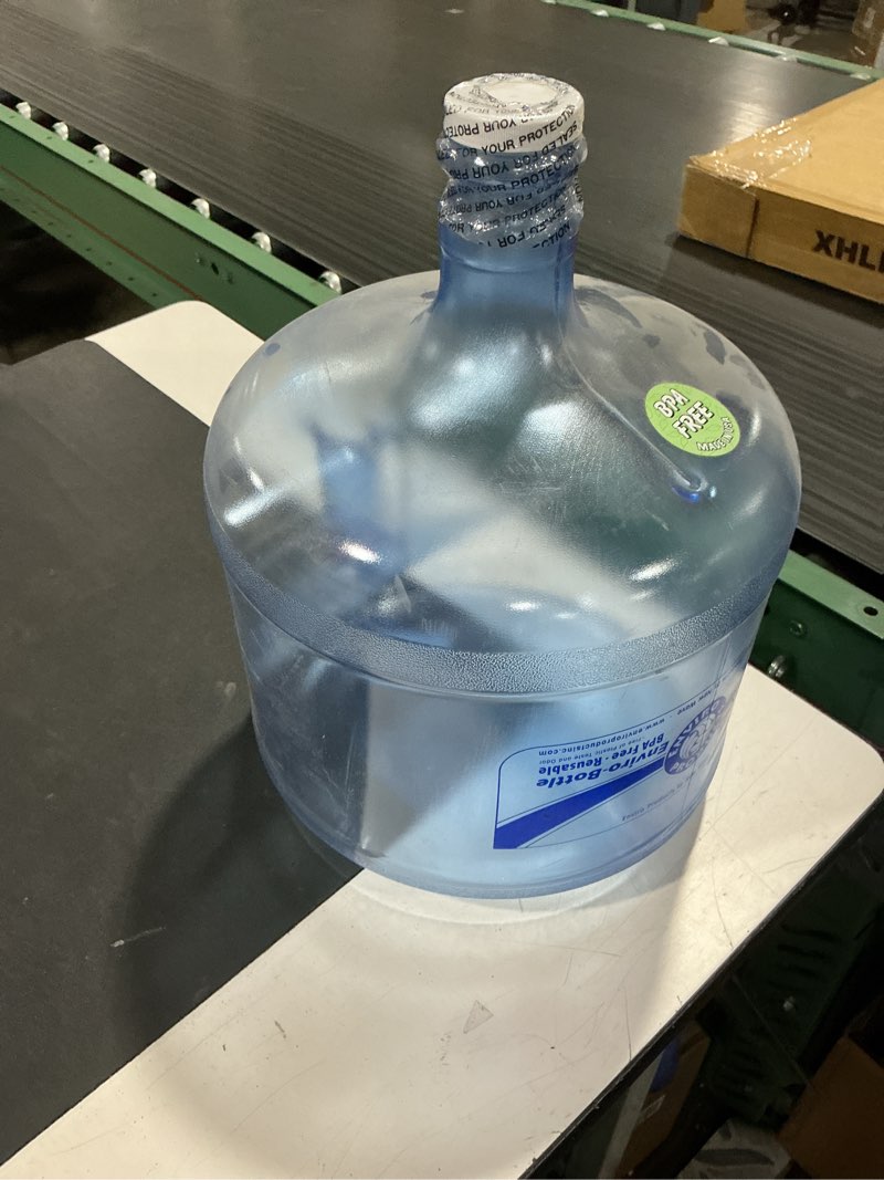 Condition photo showing Good Condition for 3 gallon bpa free drinking water bottle jug canteen container home office made in usa
