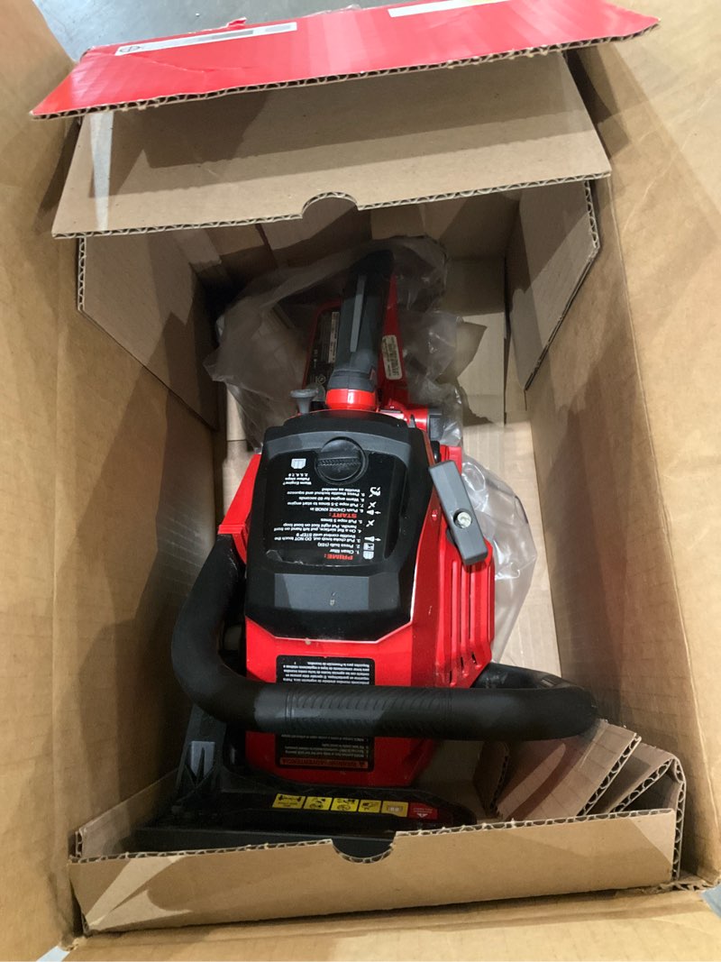 Condition photo showing As Is for craftsman s1800 42-cc 2-cycle 18-in gas chainsaw
