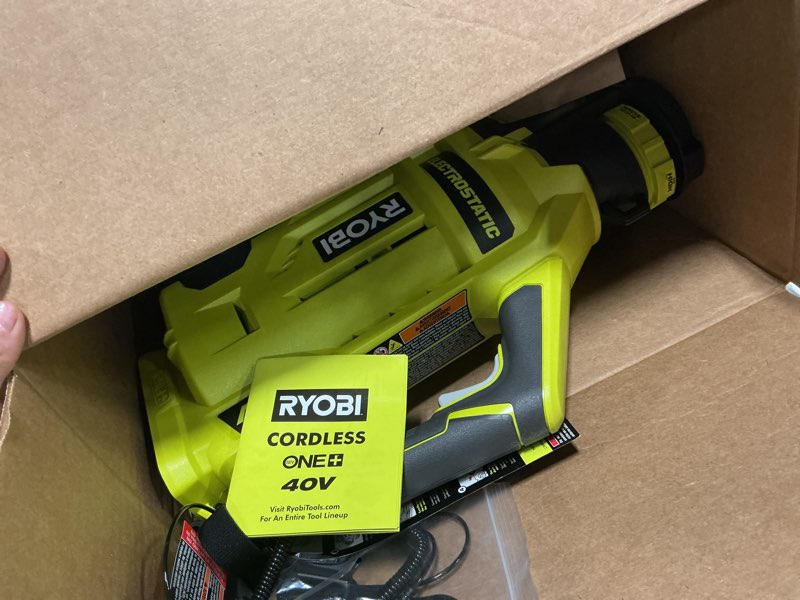 Condition photo showing Good Condition for one+ 18v cordless electrostatic 0.5 gal. sprayer (tool only)