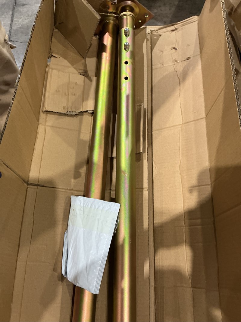 Condition photo showing Good Condition for 2 pack 59" - 100" adjustable house floor wall jack post pole rod fit for leveling framing basement crawlspace beam roof stair ceiling 59-100 inch
