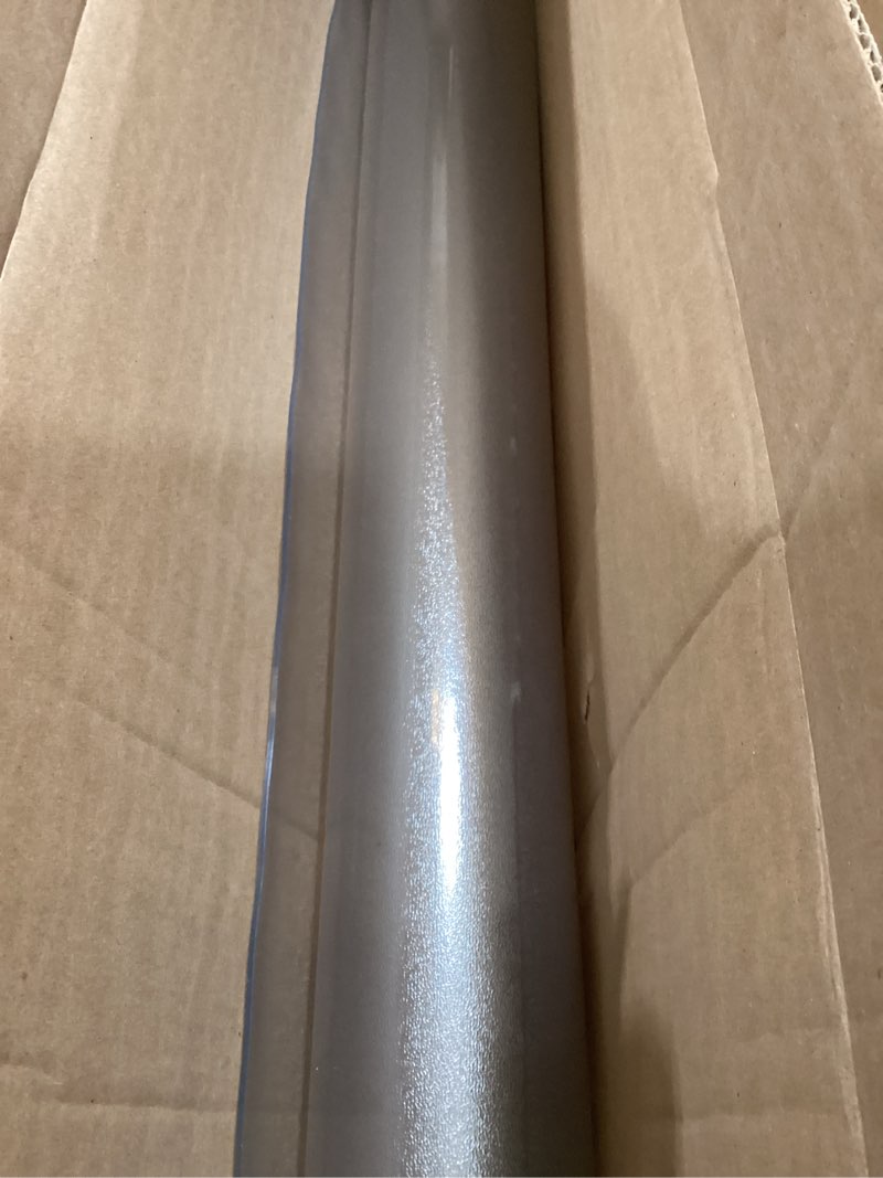 Condition photo showing Good Condition for kasepie frosted pvc table cover protector 36x60inch, 2mm thick plastic table cover rectangle,clear table protector,desk protector mat for kitchen, dresser, writing desk?dining room table 60" x 36" (rectangular) frosted 2mm thick