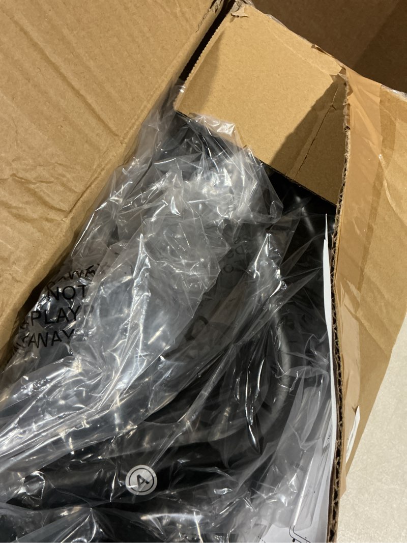 Condition photo showing Good Condition for KIMBORA Small Clothing Rack with Wheels, Portable Clothes Racks for Hanging Clothes, 56" Metal Rolling Garment Rack for Coats, Jackets, and Shirts, Black