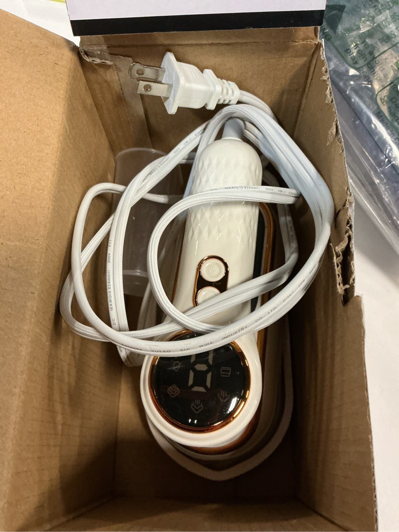 Condition photo showing Good Condition for Portable Travel Steamer, 1200W Handheld Fabric Steamer for Clothes, 4 Modes with LCD Display, Powerful Wrinkle Remover for Home & Travel, 150ml Water Tank, 10S Fast Heat-Up, 180° Swivel Handle White