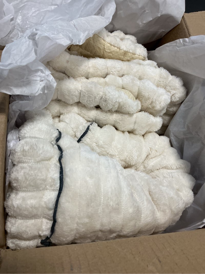 Condition photo showing Good Condition for couch covers for dogs, pet sofa covers washable leather couch thick fuzzy couch protector for dogs, non-slip pet friendly sofa slipcover mat for couches furniture plush loveseat covers, 27.6"x59.1" white 27.6*59.1 inch