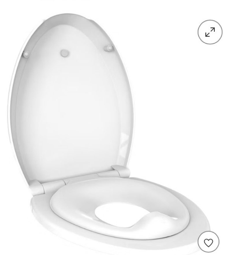 jool baby quick flip toilet seat with built-in potty training seat