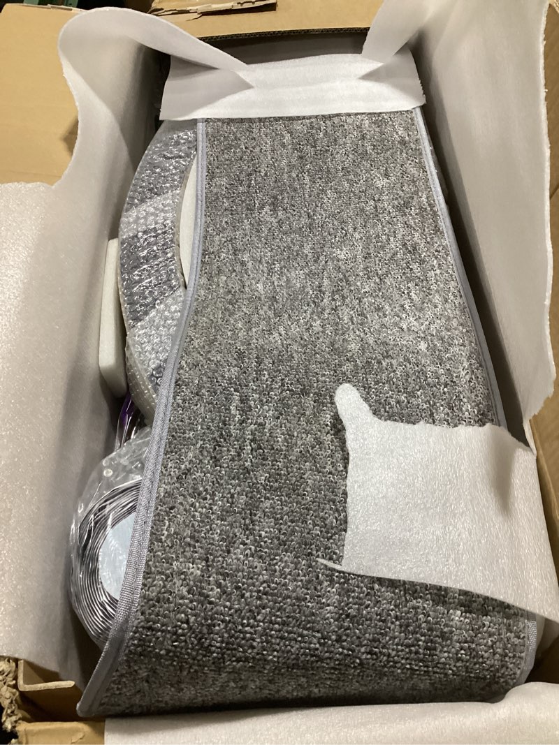 Condition photo showing Good Condition for Homegroove Cat Exercise Wheel for Indoor Cats, 46" Large XL Cat Running Treadmill Wheel with Carpeted Runway for Kitty’s Longer Life, Natural Wood Color(XL) XL Natural Wood