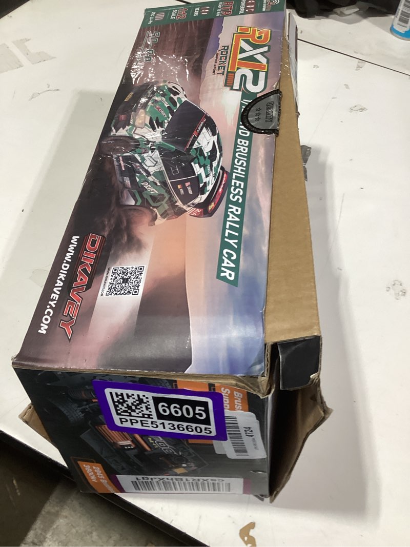 Condition photo showing As Is for 1:12 rc rally car fast max 50 mph,drift car with gyro 4x4,brushless fast rc cars with 3s 2200 mah battery,1/12 remote control cars for adults for 4wd,for racetrack & mud-red 1/12 red