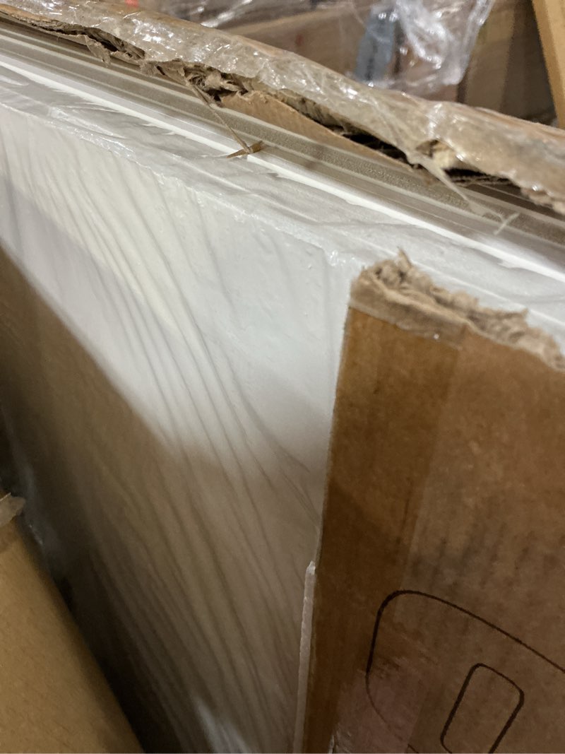 Condition photo showing New/Like New for Art3d 12-Pack Smooth Drop Ceiling Tile 2ft x 2ft - Fire-Rated, Waterproof, Reusable - Premium PVC, No Sag and Breakage - Cover 48 Sq. Ft, White 24*24 Square White 12