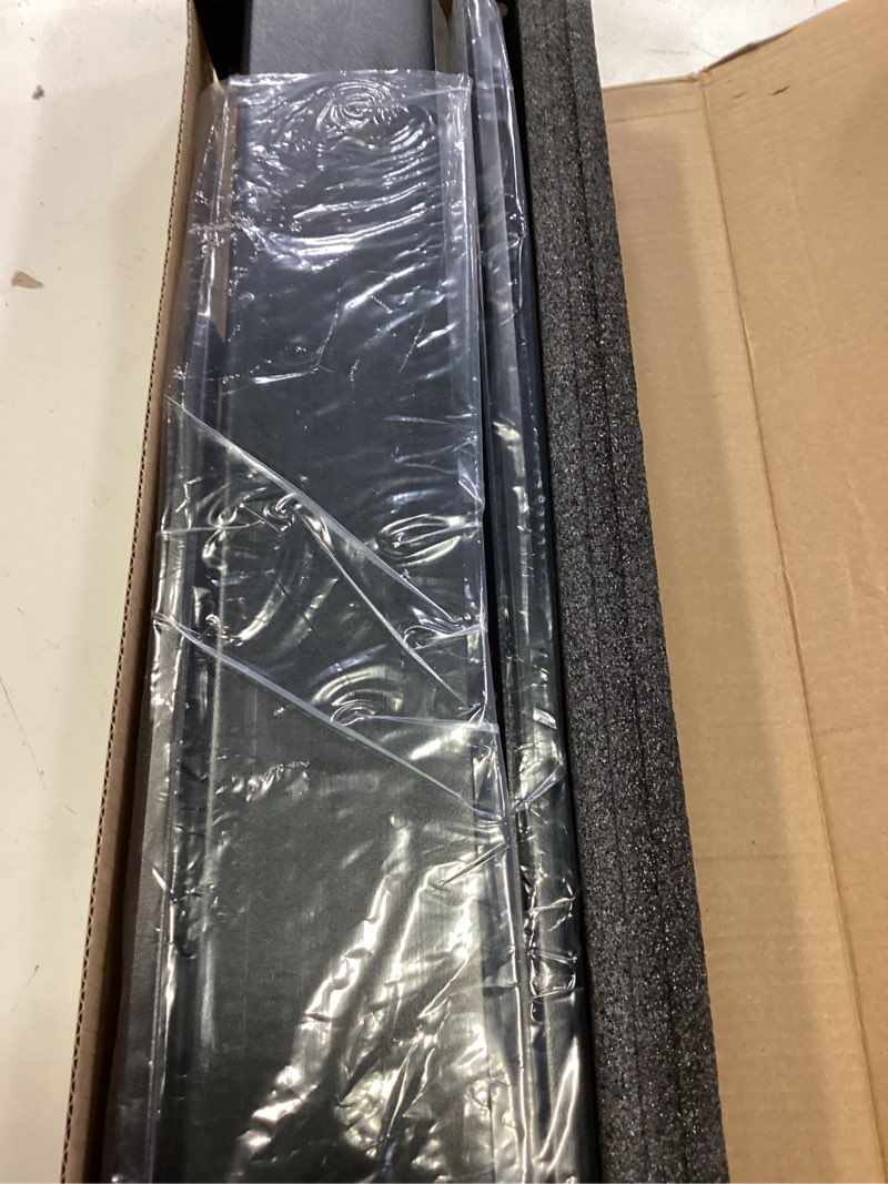 Condition photo showing New/Like New for tecmojo 1u universal rack mount rails,4-post server rack shelf rail with 20.9"-32" adjustable depth fit for non-rack mountable server/networking/av/it equipment half depth