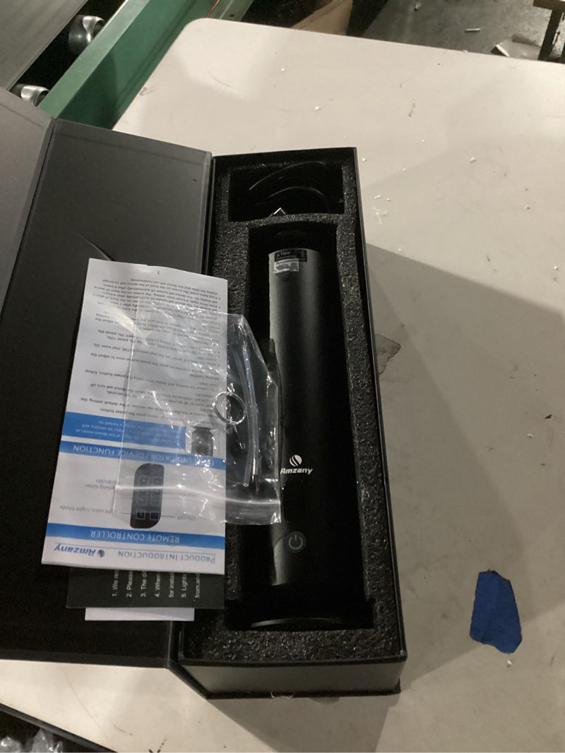 Condition photo showing Good Condition for Waterless Scent Diffuser Kit,Scent Diffuser with 7 Lights and Breathing Lights Modes,Max Coverage 2000 sq.ft.Home,Offices,Hotels and Spas Aromatherapy Diffuser Included 5 Scent Oils Remote Control Black