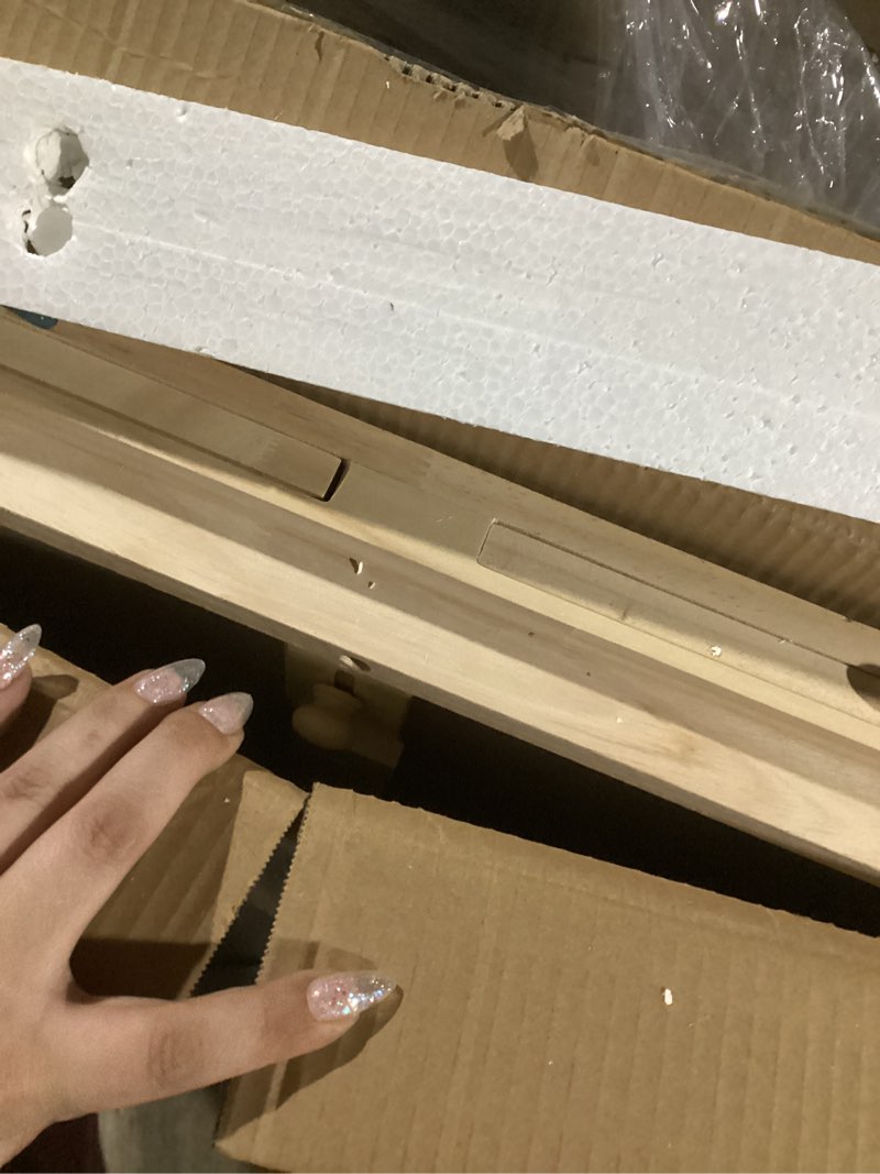 Condition photo showing Good Condition for TEAKMAMA 27.6" H Tall 1500 Piece Puzzle Table with Legs, 4 Drawers, 34.3" W x 26.5" D Large Wood Folding Jigsaw Puzzle Board with Cover for Adults, Nature