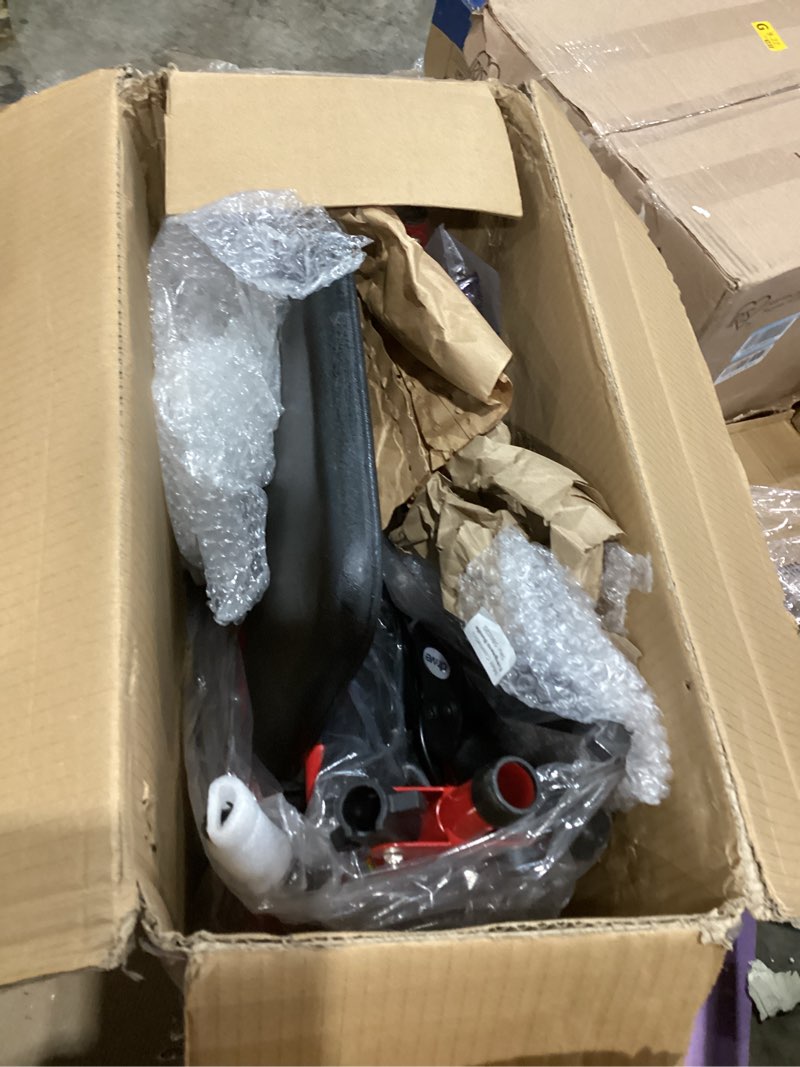 Condition photo showing Good Condition for drive medical rollator walker with seat - stable mobility support - height adjustable - durable steel frame construction - smooth 7.5" wheels - foldable frame - 350 lb limit - red