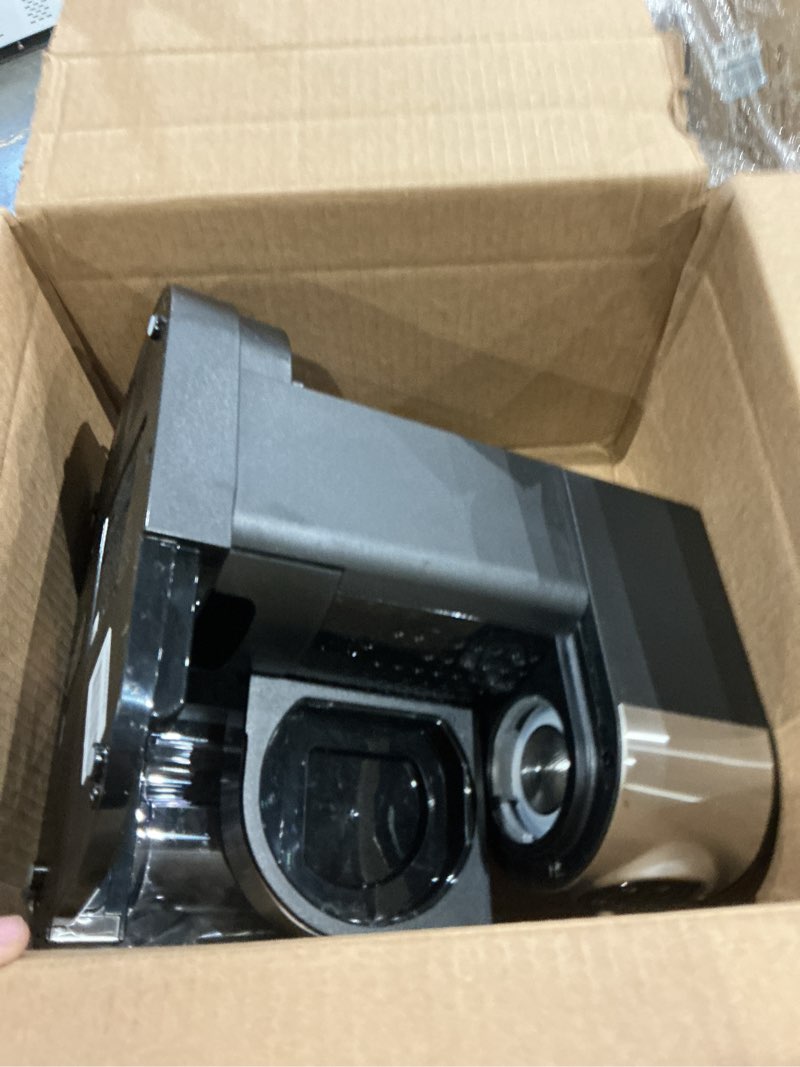 Condition photo showing As Is for missing pieces  espresso machine 20 bar, super compact espresso maker stainless steel with touch screen, professional coffee machine, automatic milk frother for cappuccino 41oz water, 24oz milk