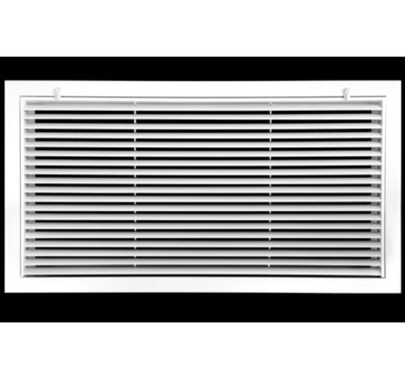 36  x 24  Aluminum Return Filter Grille - Easy Air Flow - Linear Bar Grilles