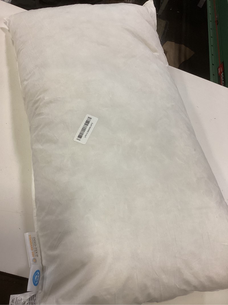 Condition photo showing Good Condition for amazon basics king breathable 100% cotton hypoallergenic pillow protector with zipper, allergen proof, white, 37 x 21 inches, pillows not included