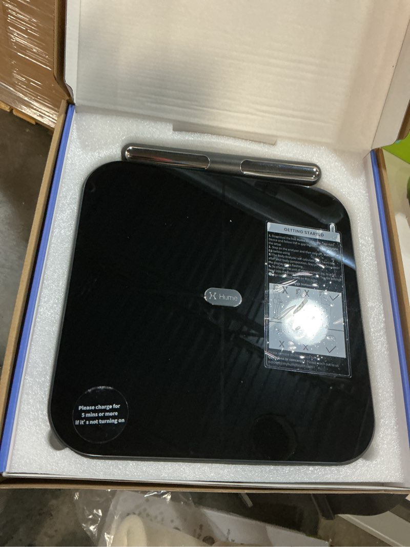 Condition photo showing Good Condition for hume health - the body pod - home body analyzer and free bluetooth app - 45+ key health metrics - accurate personalized data - body composition scale - smart scale for body weight - hsa & fsa eligible