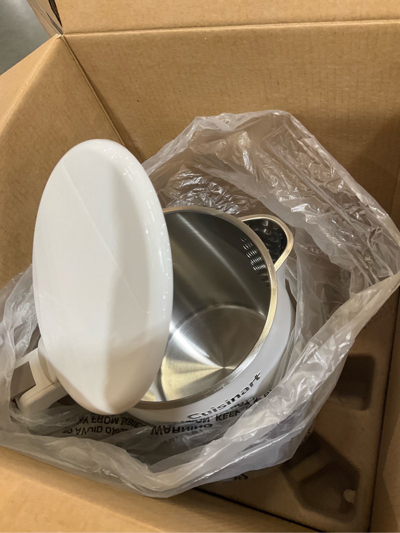 Condition photo showing As Is for Cuisinart® Soho™ 1-Liter Double-Wall Electric Kettle, Truffle