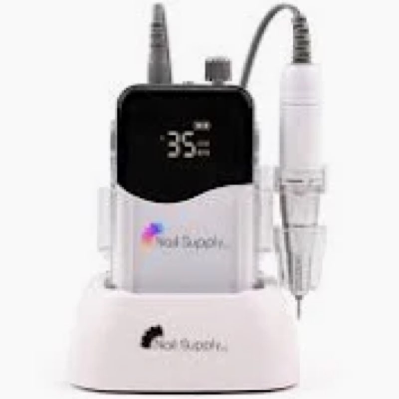 Nail Supply Inc. Pro Series 35K Hybrid E-File, 35000 RPM Professional Electric Nail File, Portable a