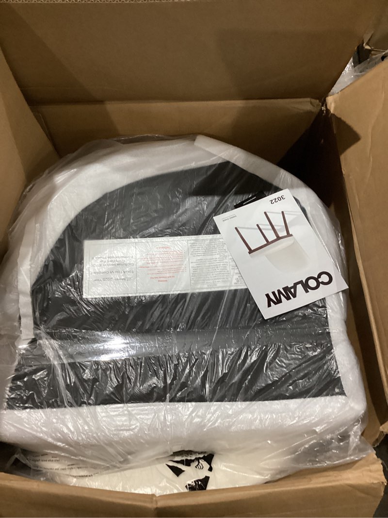 Condition photo showing Good Condition for ))))Upholstered Dining Chairs Set of 2 Large Dining Room Kitchen Chairs with High Back and Deep Seat, Modern Fabric Dinner Chairs with Wood Legs, Beige Beige Set of 2