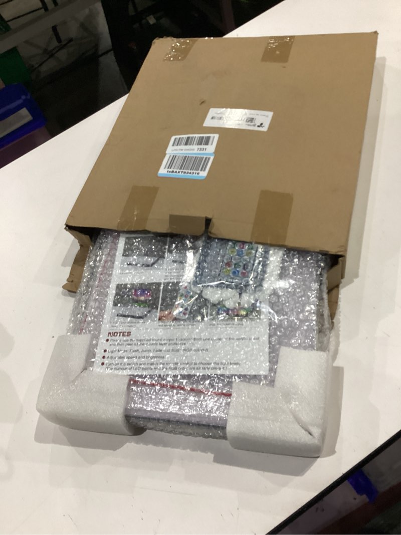 Condition photo showing Good Condition for lasoa helmet display case with rgbw led light, self-assembly acrylic display box for memorabilia, uv protection dust proof for full size helmet with photo holder dc-xc-helmet 15.7x11x11.8inch