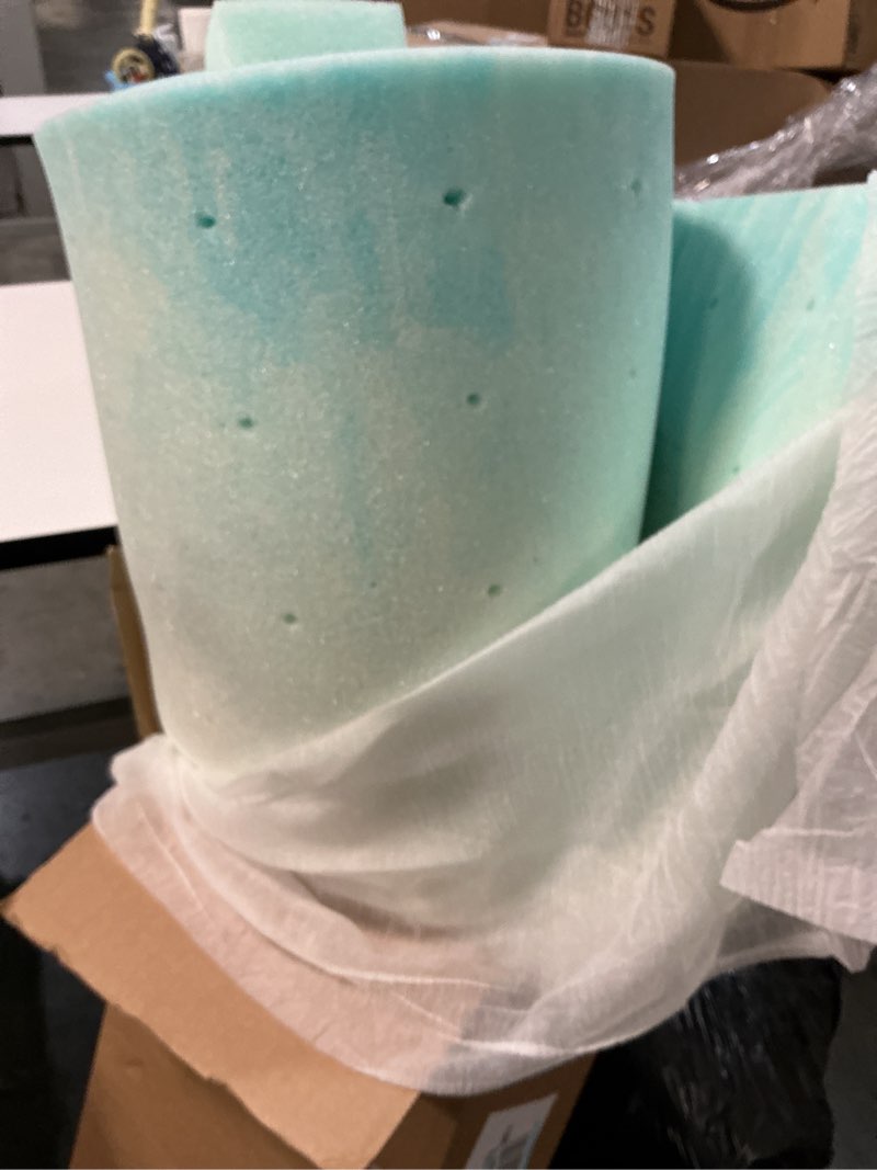 Condition photo showing As Is for  Similar Twin Mattress Topper,2 inch Gel Infused Memory Foam Mattress Topper, CertiPUR-US Certified - Twin