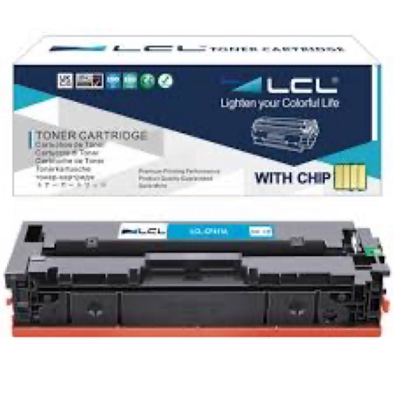 lcl compatible toner cartridge replacement for hp 410a cf411a m477fnw m477fdn m477fdnw m452dn m452dw