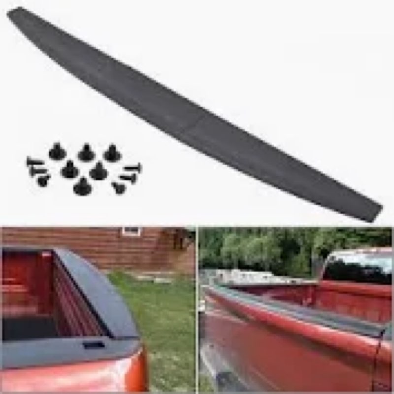 KEWISAUTO Tailgate Spoiler Molding Cap for 2009-2019 Dodge Ram 1500, Combined Center Tailgate Flex S