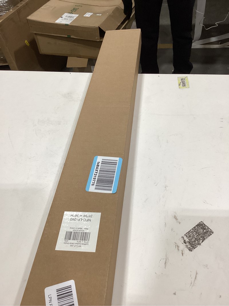 Condition photo showing Good Condition for LazBlinds Cordless Cellular Shades, No Tools No Drill Light Filtering Honeycomb Shades Pleated Blinds for Windows, 31'' W x 36'' H, White Light Filtering-white 31'' W x 36'' H