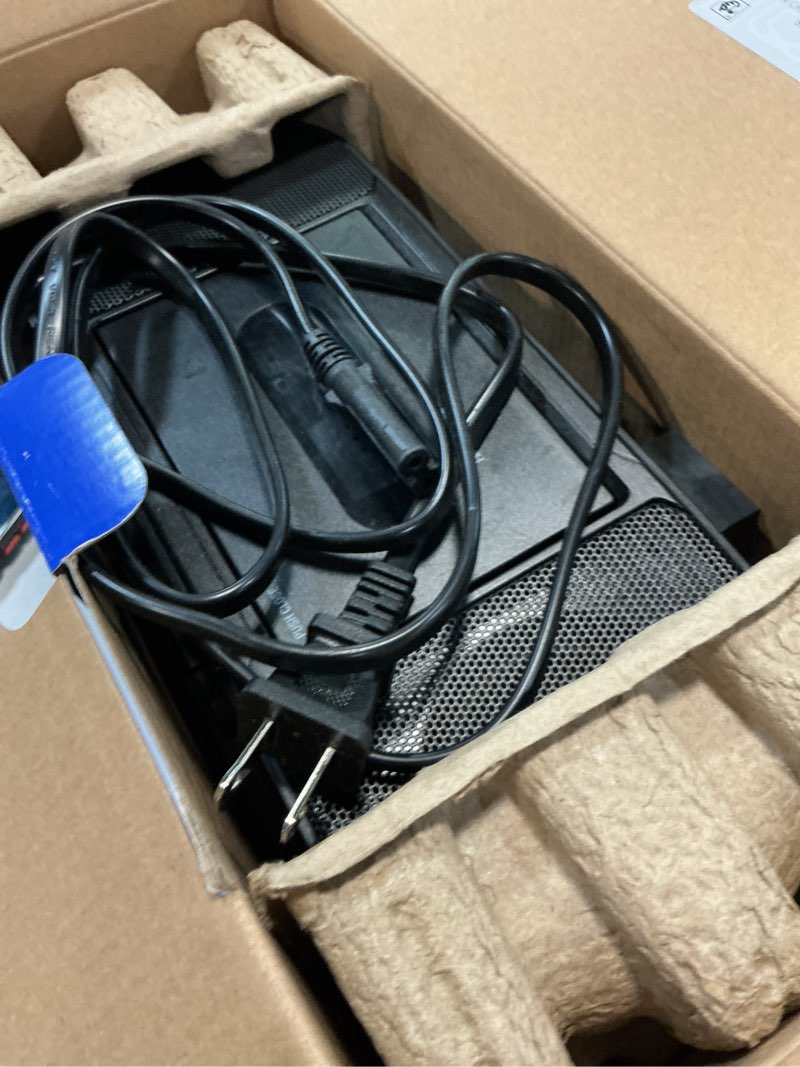 Condition photo showing As Is for onn. portable cd/cassette boombox with bluetooth wireless technology  black