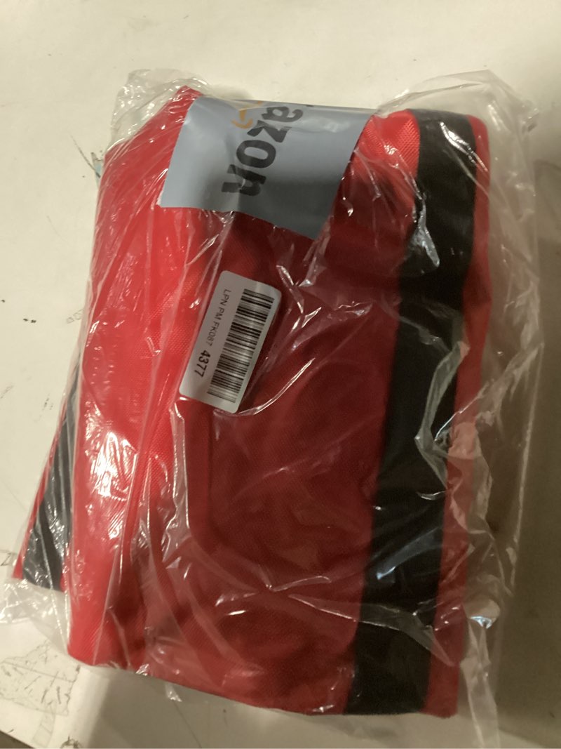 Condition photo showing Good Condition for Extra Large Storage Duffle Bag with Zippers and Handles, Big Foldable Duffle Bag for Travel XX-Large - 42"(L) X 13.5"(W) X 23"(H) Red