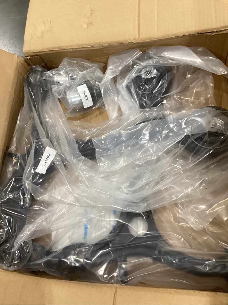New automotive suspension control arm and ball joint assembly