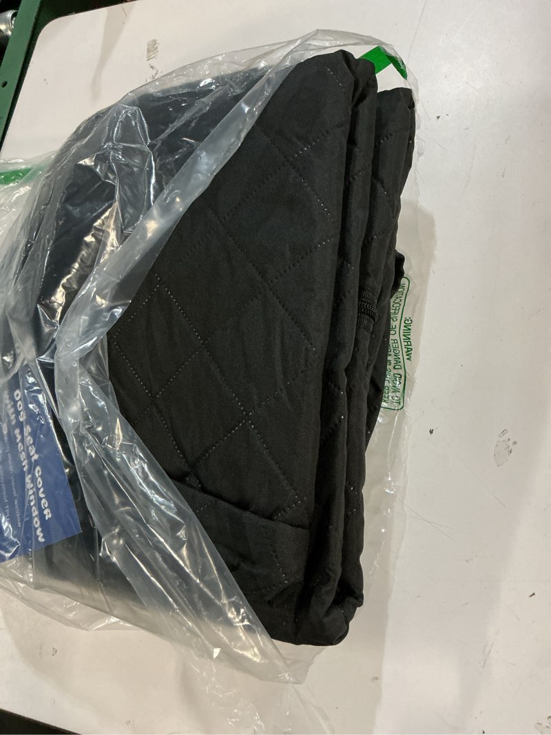 Condition photo showing Good Condition for URPOWER 6-in-1 Dog Car Seat Cover for Back Seat, Waterproof Dog Car Hammock with Mesh Window & Side Flap, Pet Backseat Protector for Car, SUV, Truck All Black with 40/60 Split XL - 60" Length