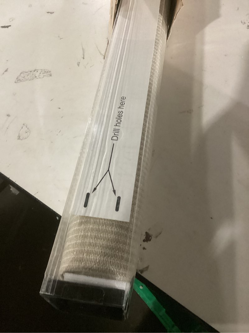 Condition photo showing New/Like New for outdoor roller shades?cordless patio roller up blinds with shade cloth for porch gazebo pergola balcony backyard?2 poles & 1 fabric?sesame?48" wx72 h 48"w x 72"h sesame