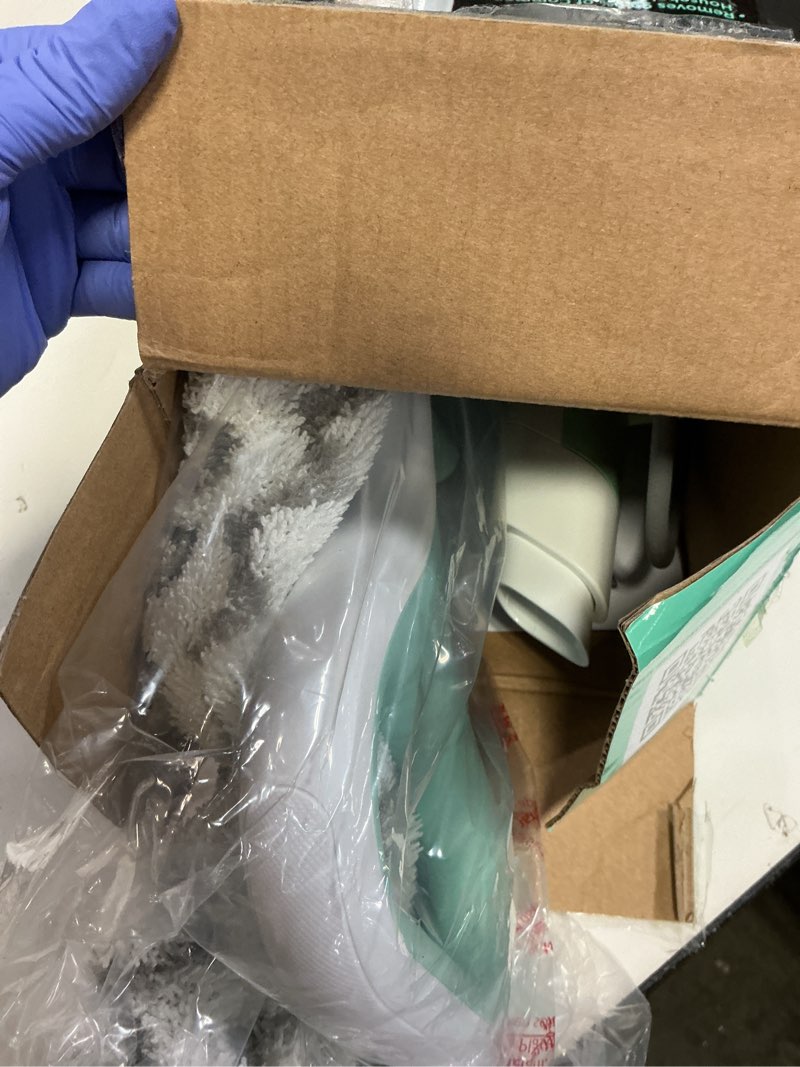 Condition photo showing Good Condition for Shark Steam Mop with 2 Machine Washable Dirt Grip Pads, Removable Water Tank, Lightweight, Steam Cleaner for sealed Hard Floors, Marble, Stone, Hardwood, Tile, Laminate, White/Seafoam, S1000 Steam Starter