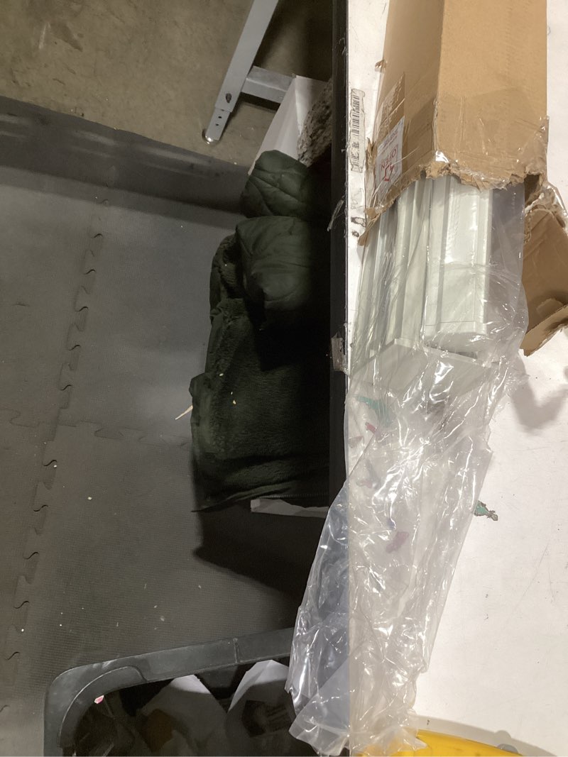 Condition photo showing Good Condition for Joydeco Linen Zebra Blinds for Windows, Cordless Privacy Light Filtering Dual Layer Window Shades, Free-Stop Roller Blinds for Home, 30” W x 72” H Linen 30"W x 72"H