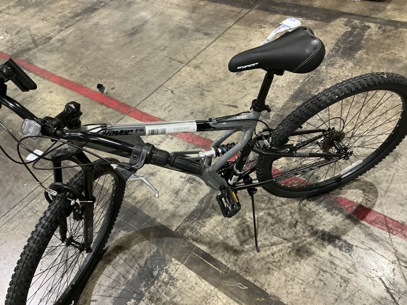 Condition photo showing As Is for hyper bicycles 29" men's havoc mountain bike, adult ages 14+, gray