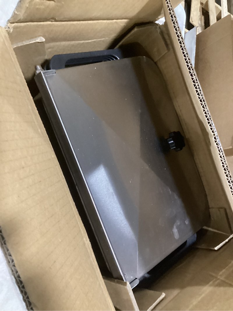 Condition photo showing As Is for uni-go stationary heating unit for moist heat pack, model lje-1 heating unit - 4 standard moist heat pack capacity. dimensions: 41 cm (h) x 33 cm (l) x 20 cm (w).