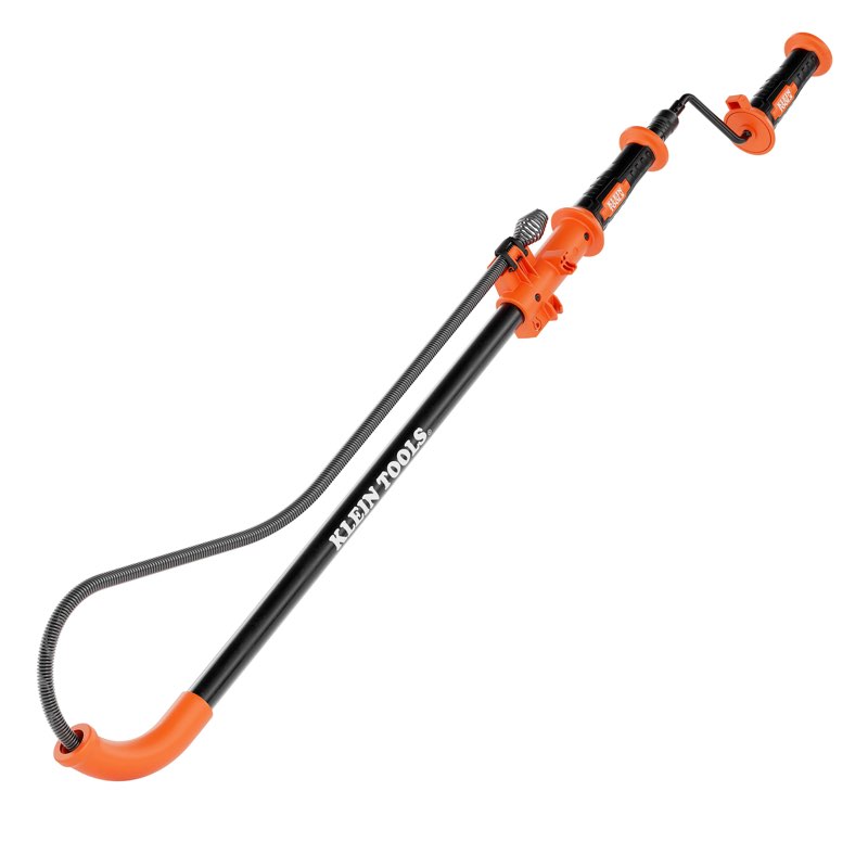 klein tools 6-foot steel toilet auger
