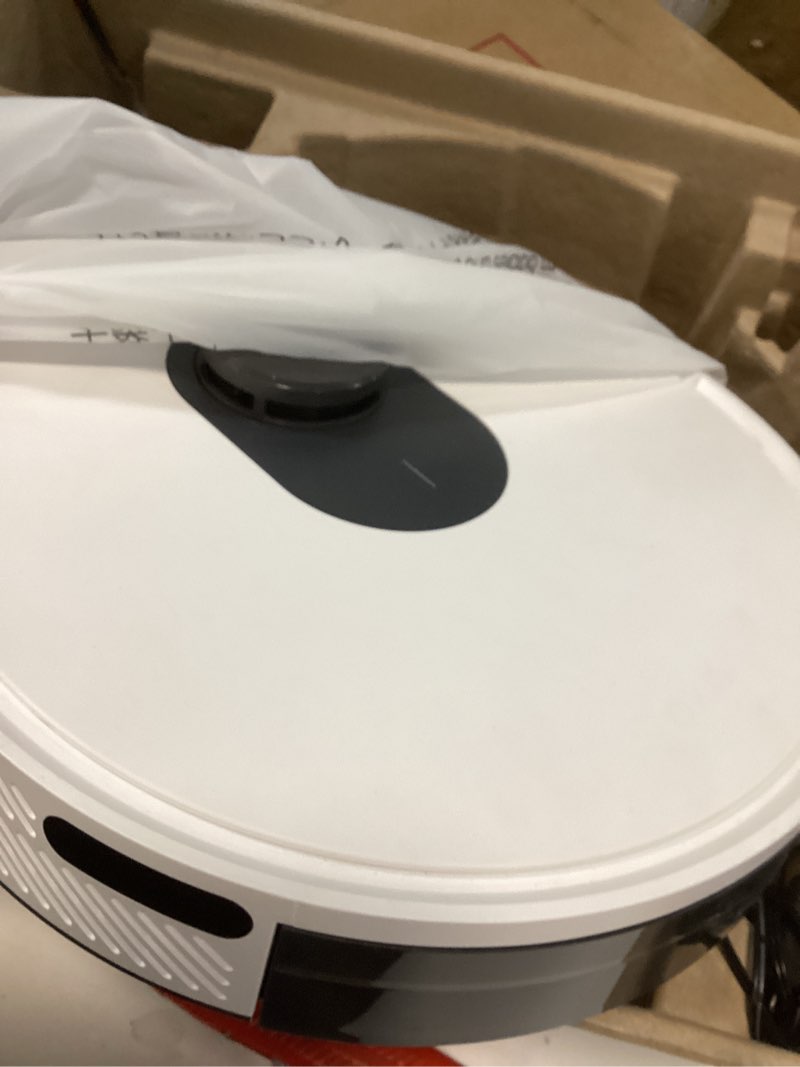 Condition photo showing Good Condition for OKP L1 Robot Vacuum Cleaner, V-Shaped Brush Anti-tangling Design,3800Pa, 200 Mins Runtime, Slim, Self-Charging Robotic Vacuum Cleaner, Ideal for Pet Hair and Hard Floors L1-White