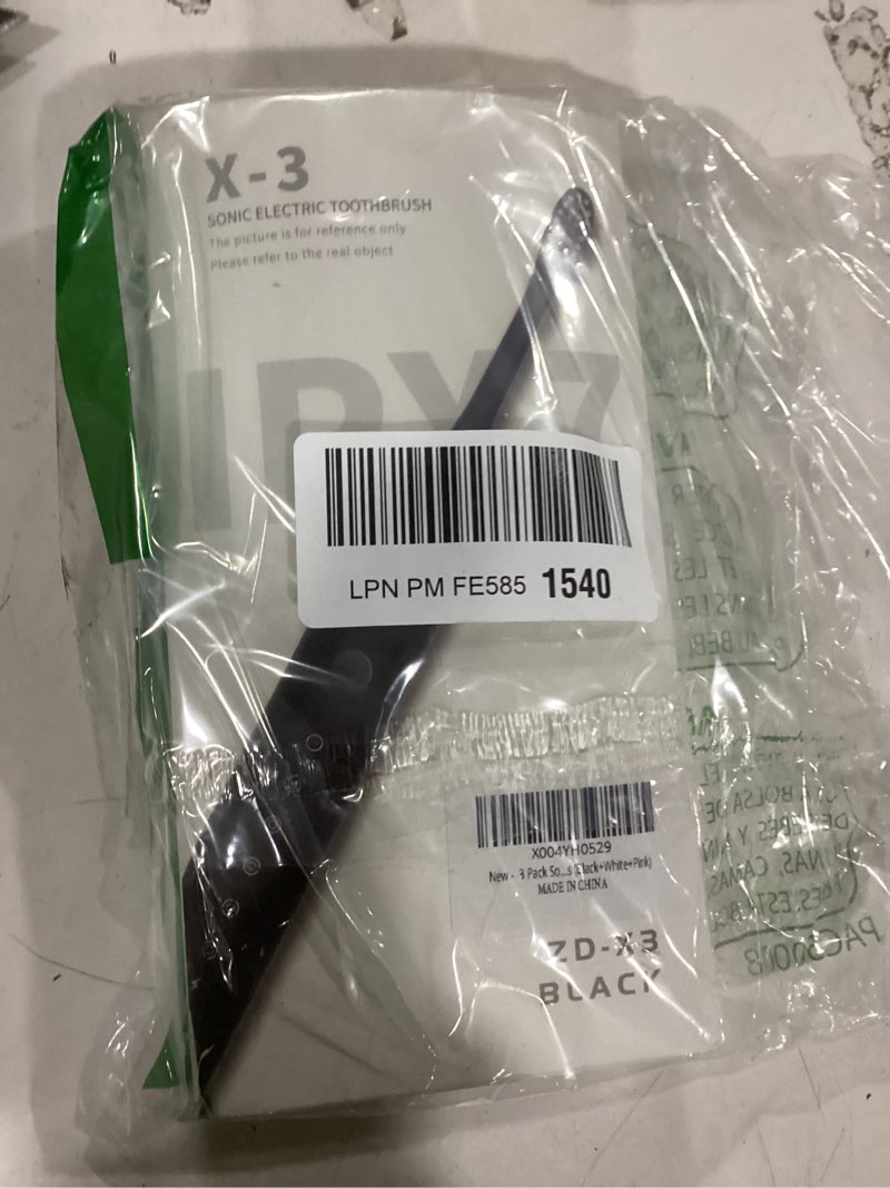 X 3 sonic electric toothbrush