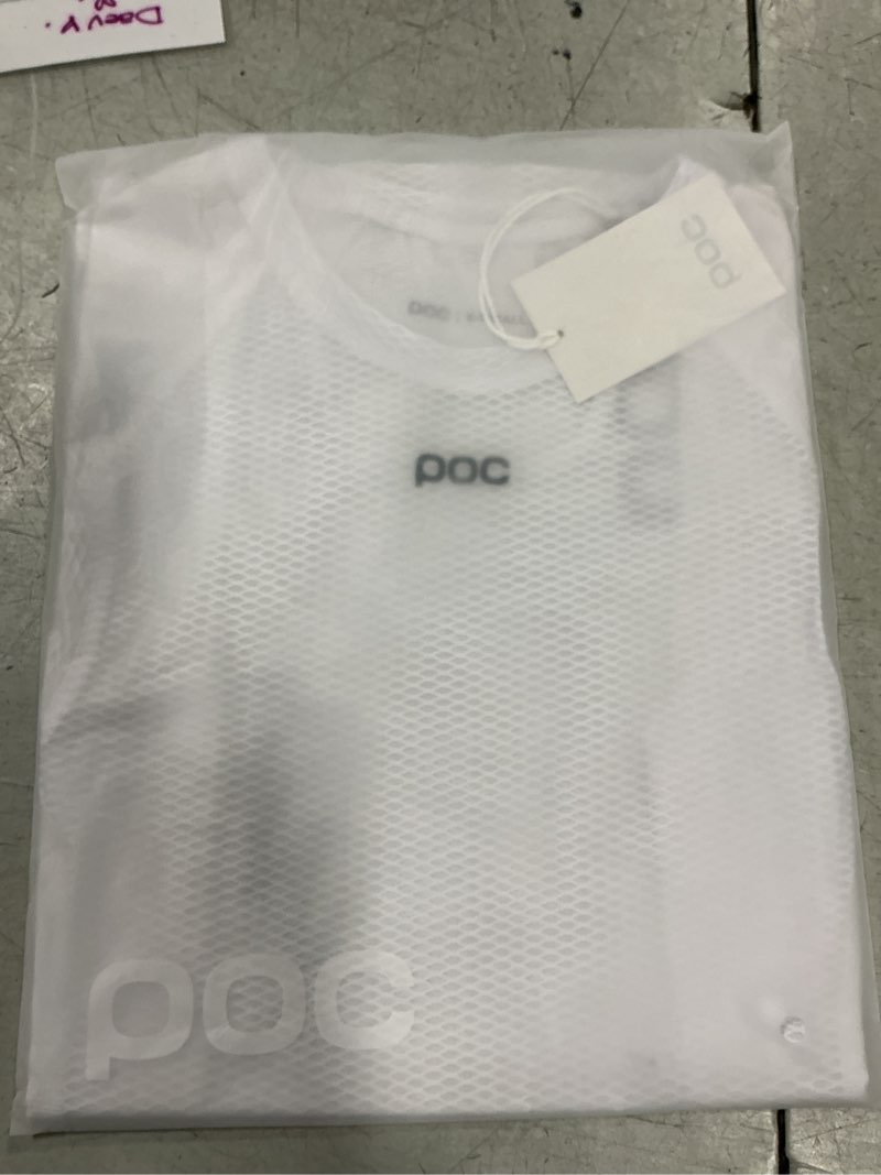 Condition photo showing New/Like New for Poc Essential Layer Vest hydrogen white XSM