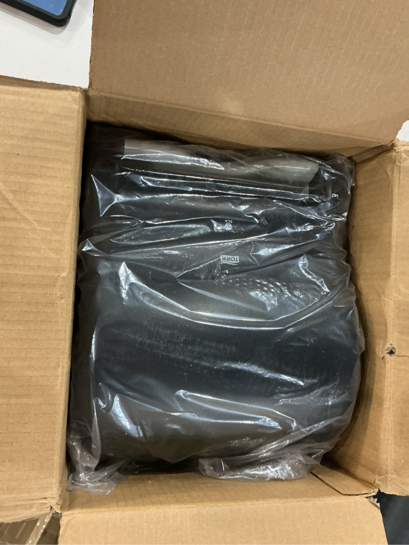 Condition photo showing As Is for San Jamar Classic Tear-N-Dry Essence Plastic Paper Towel Dispenser, Towel Dispenser for Bathroom, 9.75 X 14.75 X 12.25 Inches, Black Pearl