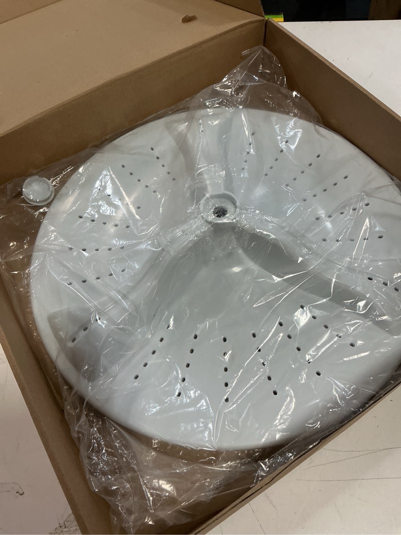 Condition photo showing Good Condition for W10902814 Washplate With Cap Replacement for Maytag Washer Plate Parts and Whirlpool Washer Washplate MVWB835DW MVWB855DC MVWB855DW MVWX655DW MVWX655DW0 MVWX655DW1 MVWX655DW2