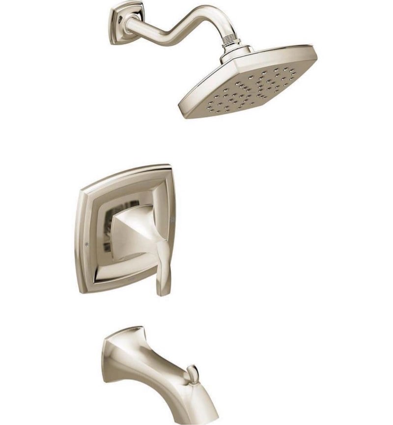 Moen T3693 Voss Moentrol Pressure Balanced Tub And Shower Trim - Nickel
