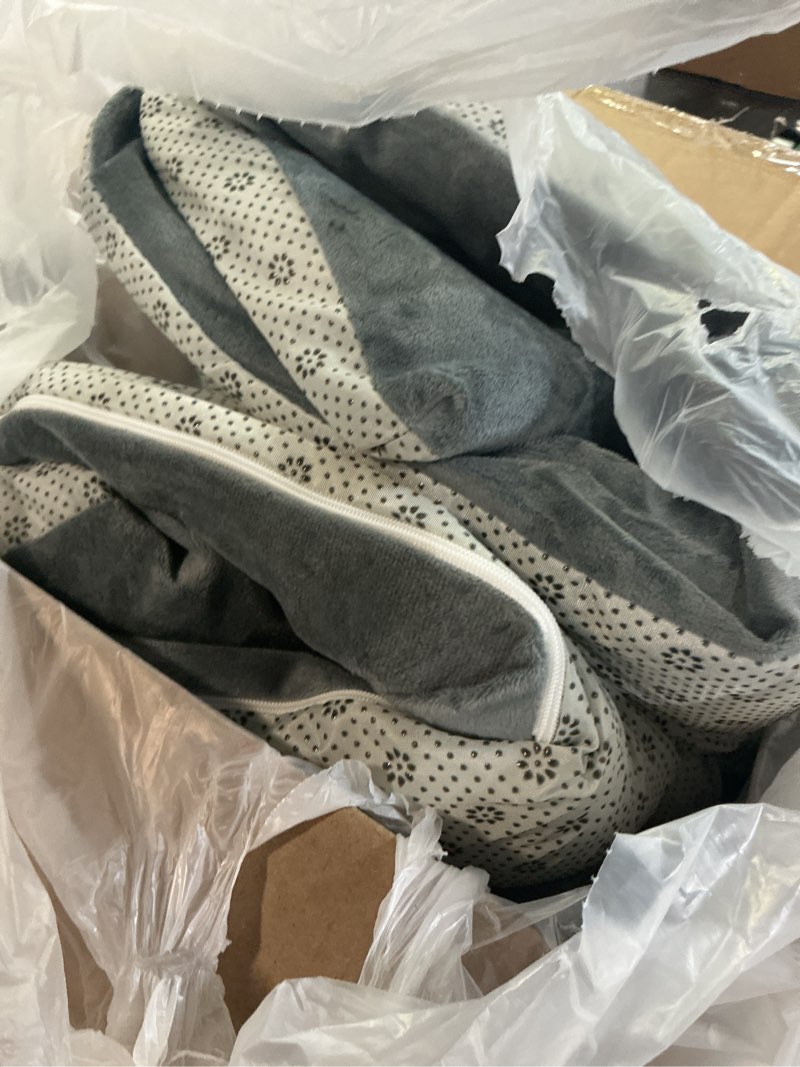 Condition photo showing Good Condition for Baby Play Mat 50 x 50, Thick Baby Play Mat for Floor, Ultra Soft Playpen Mat, Machine Washable Tummy Time Foam, Non-Slip Bottom Helps Cushion, for Kids, Infant and Toddler Crawling Grey 50x50