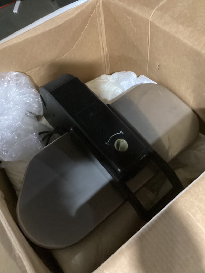 Condition photo showing As Is for steamfast sf-680 digital steam press with multiple fabric settings and steam burst function,stainless/black